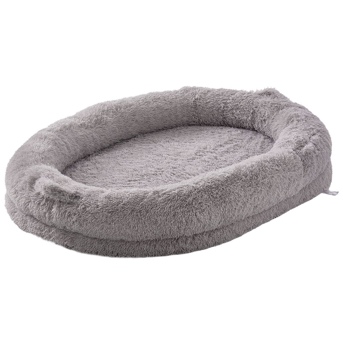 VEVOR Human Dog Bed 1820x1220x250 mm Human Size Dog Bean Bed Washable PV Velvet-Pet Care &gt; Dog Supplies &gt; Dog Beds-PEROZ Accessories