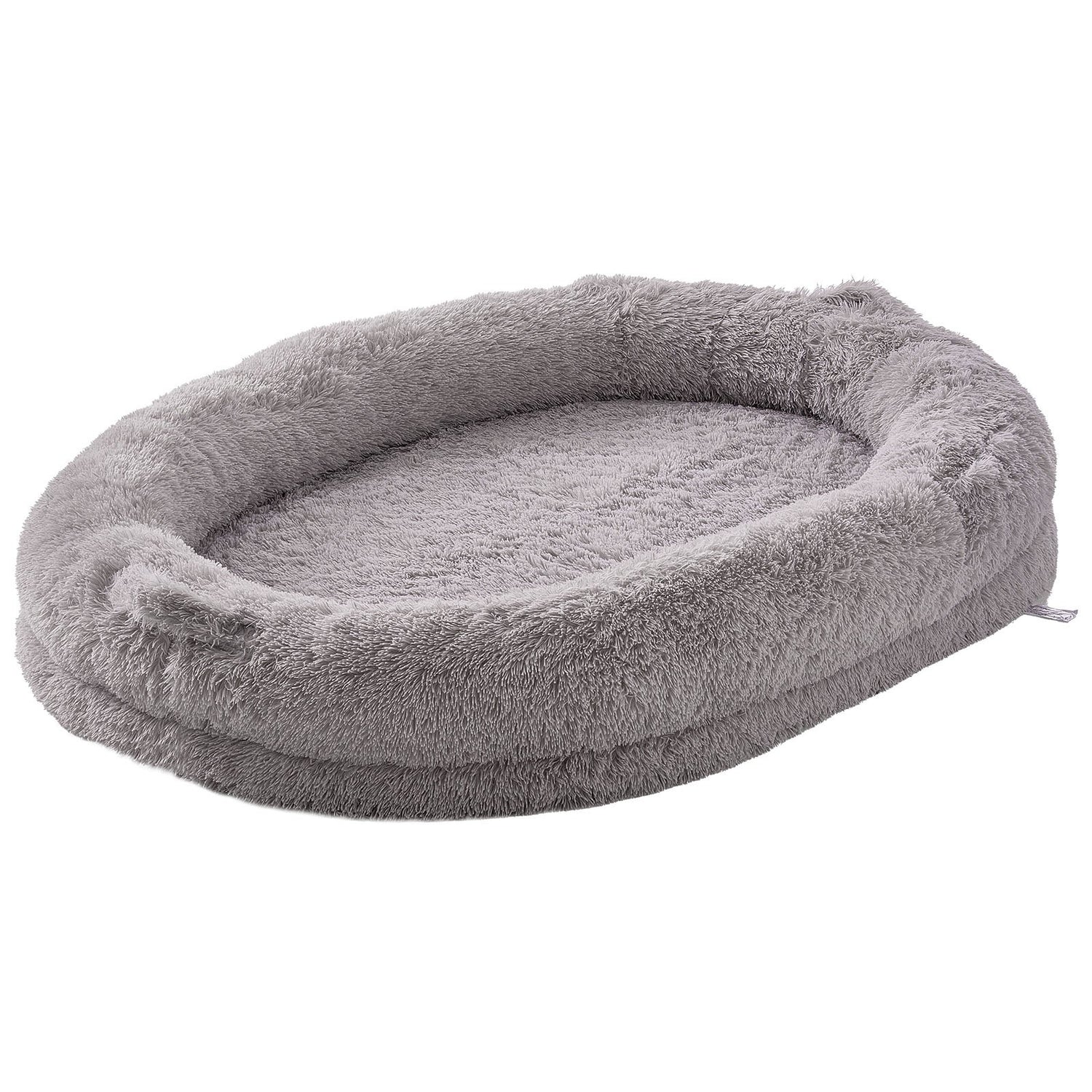 VEVOR Human Dog Bed 1820x1220x250 mm Human Size Dog Bean Bed Washable PV Velvet-Pet Care &gt; Dog Supplies &gt; Dog Beds-PEROZ Accessories