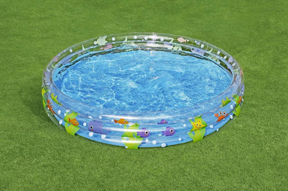 Bestway 1.83m x H33cm Deep Dive 3-Ring Inflatable Play Pool-Home &amp; Garden &gt; Pool &amp; Accessories &gt; Pool Toys &amp; Inflatables-PEROZ Accessories