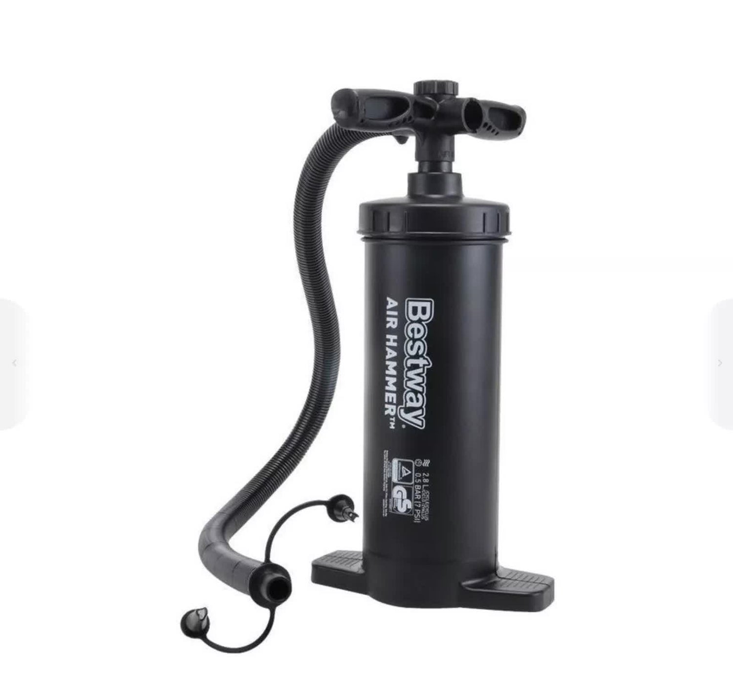 Bestway Air Hammer 2800 Manual Air Pump for Airbed, Swimming Pool, Toys, Kayaks-Tools &gt; Pumps &gt; Air Pumps-PEROZ Accessories