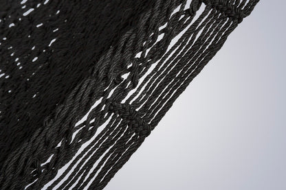 Outdoor undercover cotton Mayan Legacy hammock King size Black-Hammock-PEROZ Accessories