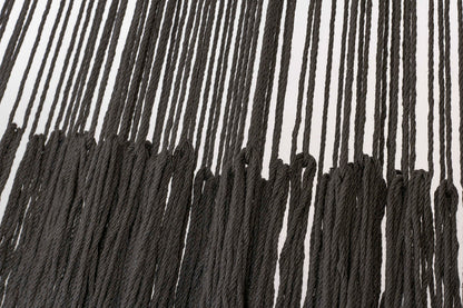 Outdoor undercover cotton Mayan Legacy hammock King size Black-Hammock-PEROZ Accessories