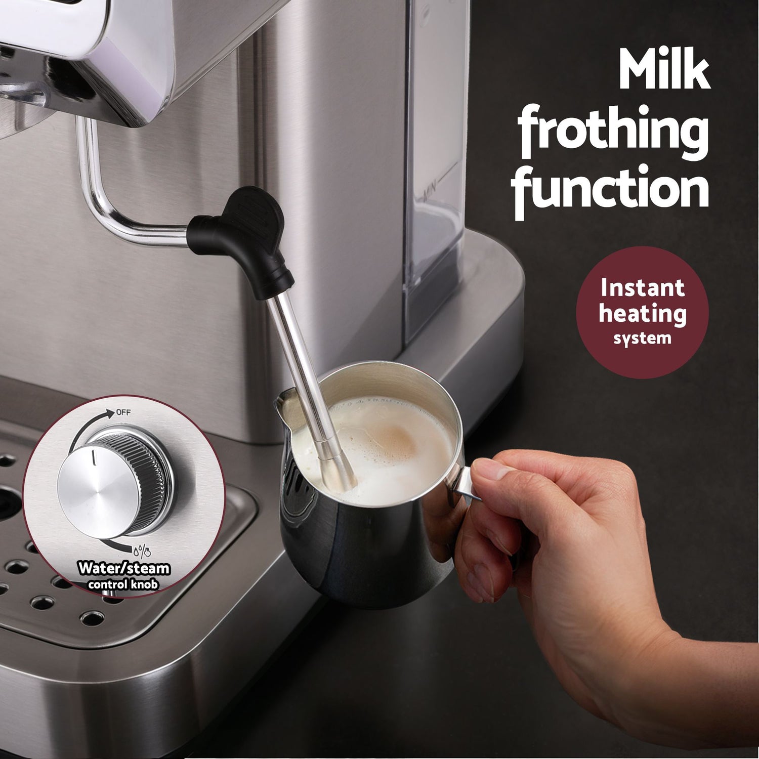 Devanti Cordless Wet Dry Vacuum Mop plus Coffee Maker Machine Espresso