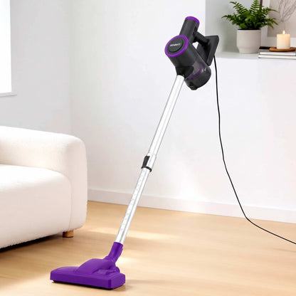 Devanti 3-in-1 Corded Stick Vacuum Cleaner, 16000Pa Strong Suction, Purple-Appliances > Vacuum Cleaners > Stick Vacuums-PEROZ Accessories