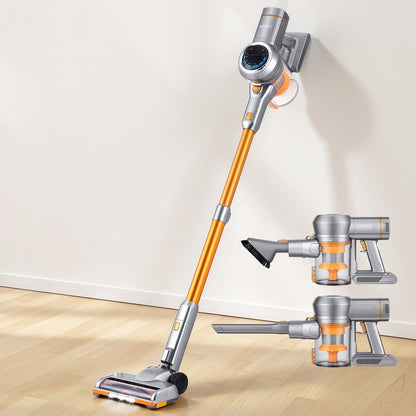 Devanti 300W Stick Vacuum Cleaner Cordless Self-Standing Golden-Appliances &gt; Vacuum Cleaners &gt; Vacuum Cleaner Accessories-PEROZ Accessories