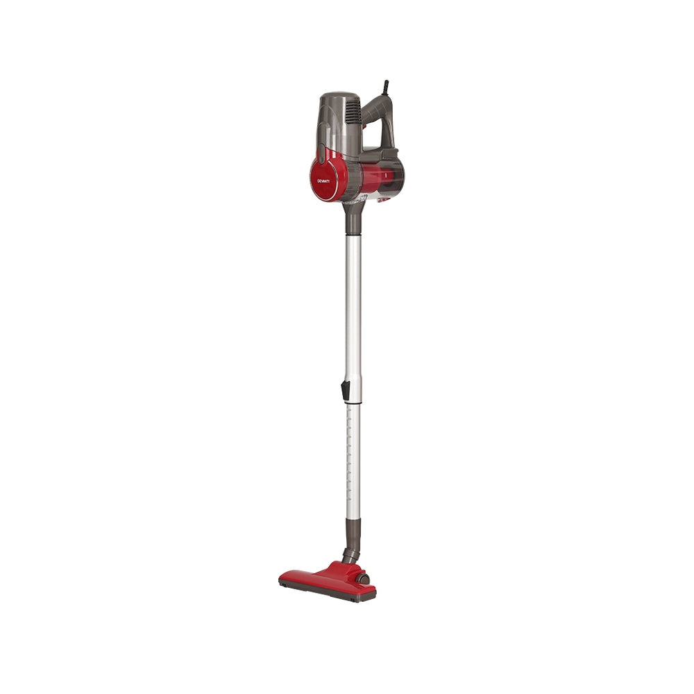 Devanti Stick Vacuum Cleaner Bagless Corded 500W Red-Appliances &gt; Vacuum Cleaners-PEROZ Accessories