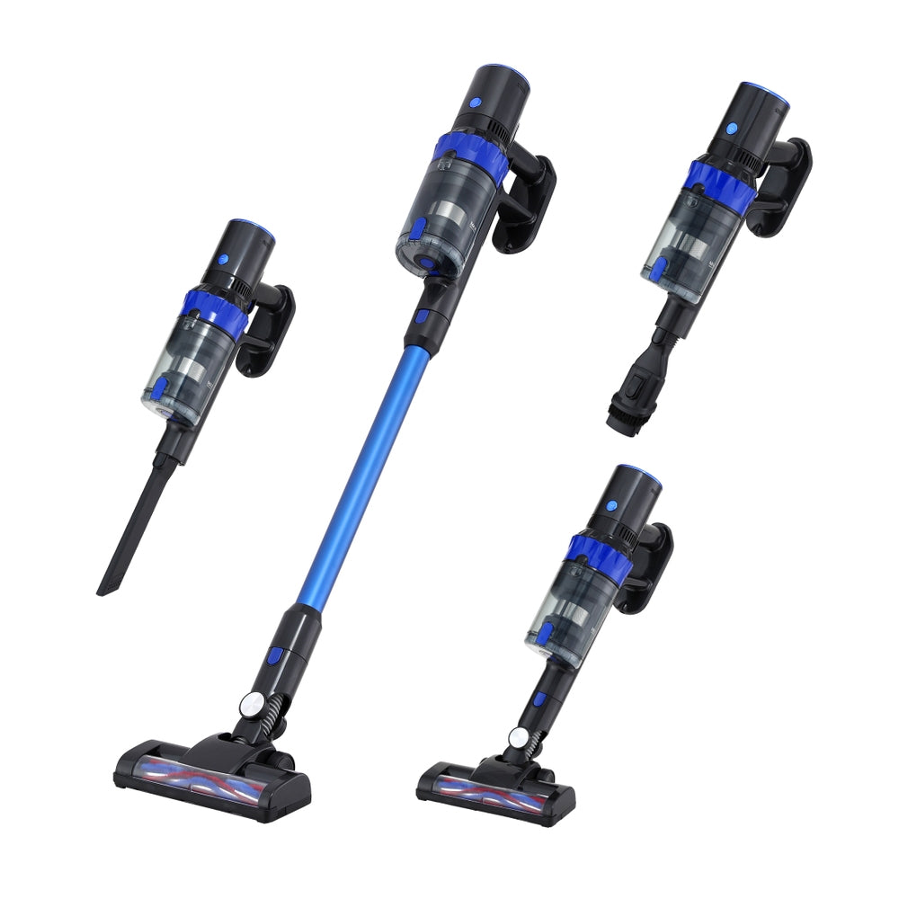Devanti Stick Vacuum Cleaner Brushless Cordless 350W Blue-Appliances &gt; Vacuum Cleaners &gt; Vacuum Cleaner Accessories-PEROZ Accessories