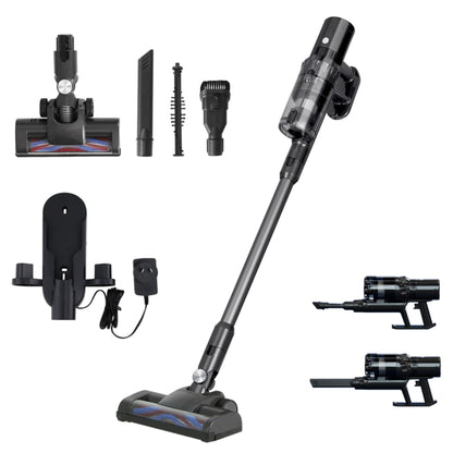 Devanti Stick Vacuum Cleaner Brushless Cordless 350W Grey-Appliances > Vacuum Cleaners-PEROZ Accessories