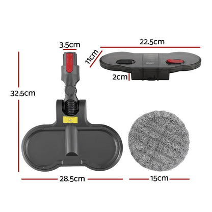Devanti Electric Mop Head for Dyson V7 8 10 11 15-Appliances &gt; Vacuum Cleaners-PEROZ Accessories