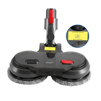 Devanti Electric Mop Head for Dyson V7 8 10 11 15-Appliances &gt; Vacuum Cleaners-PEROZ Accessories