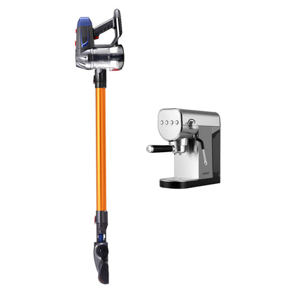 Devanti K7 Cordless Stick Vacuum Cleaner plus Coffee Maker Machine Espresso-Appliances > Vacuum Cleaners > Stick Vacuums-PEROZ Accessories