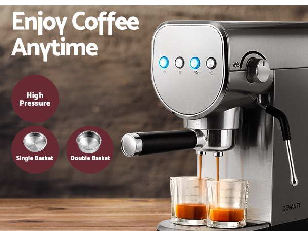 Devanti K7 Cordless Stick Vacuum Cleaner plus Coffee Maker Machine Espresso-Appliances > Vacuum Cleaners > Stick Vacuums-PEROZ Accessories