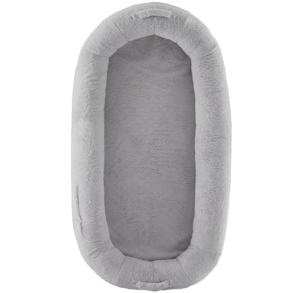 VEVOR Human Dog Bed 1720x890x250 mm Human Size Dog Bed Washable Faux Rabbit Fur-Pet Care > Dog Supplies > Dog Beds-PEROZ Accessories