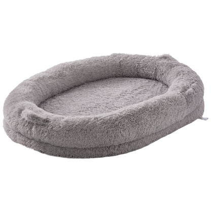 VEVOR Human Dog Bed 1820x1220x250 mm Human Size Dog Bean Bed Washable PV Velvet-Pet Care > Dog Supplies > Dog Beds-PEROZ Accessories