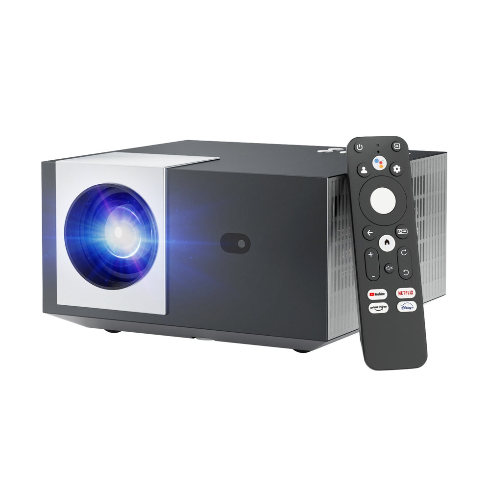 Devanti Video Project 4K 1080P Official Google TV 5G Wifi Home Cinema-Audio &amp; Video &gt; Projectors &amp; Accessories &gt; Projectors-PEROZ Accessories