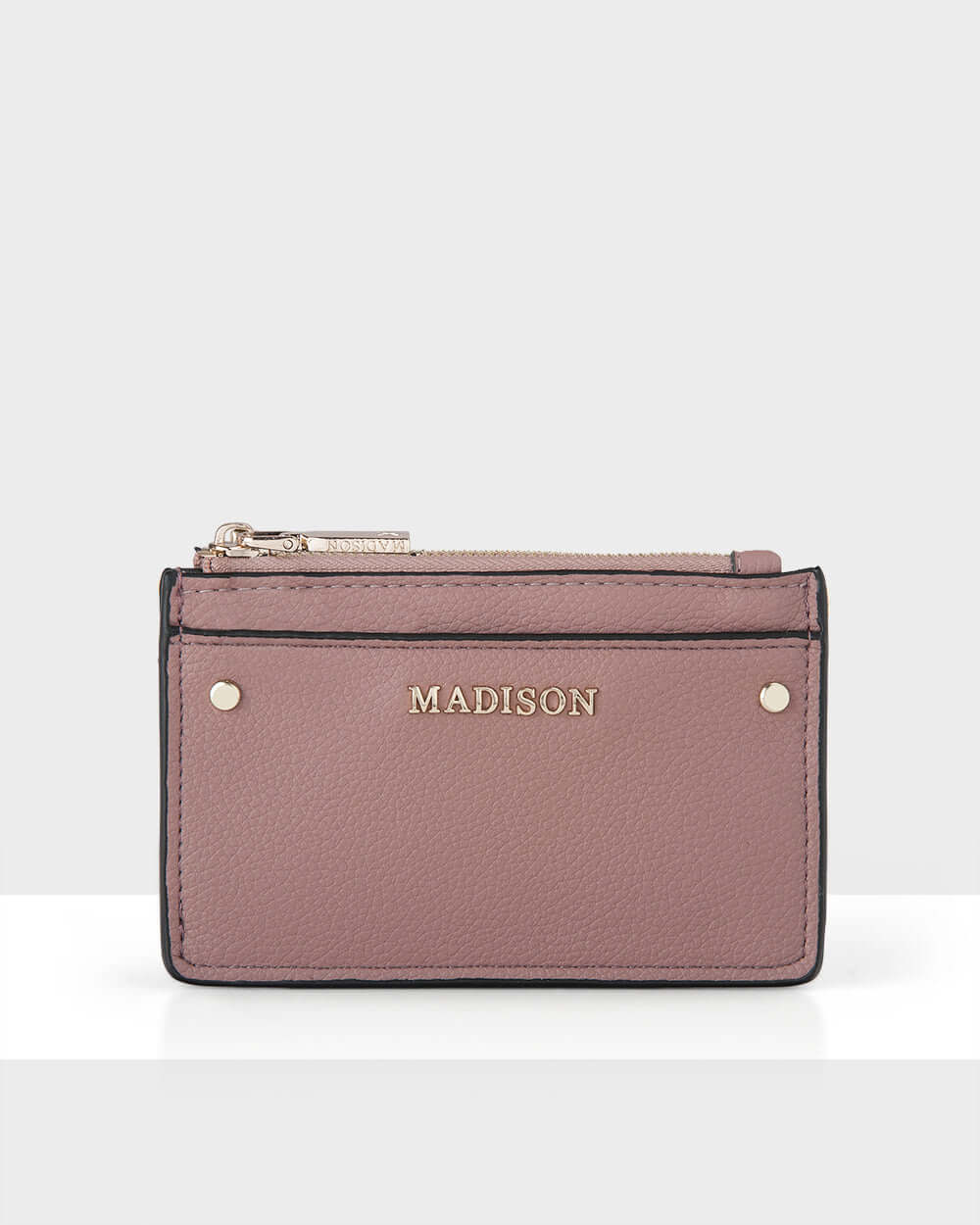 Vanessa Small Zip Purse Card Holder-Wallets-PEROZ Accessories