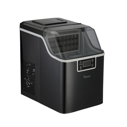 Vevare 3.2L Portable Ice Maker with Ice Cube Scoop Stainless-Ice Maker-PEROZ Accessories