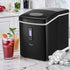 Vevare 3L Portable Ice Maker with Ice Cube Scoop 15kg Black-Ice Maker-PEROZ Accessories
