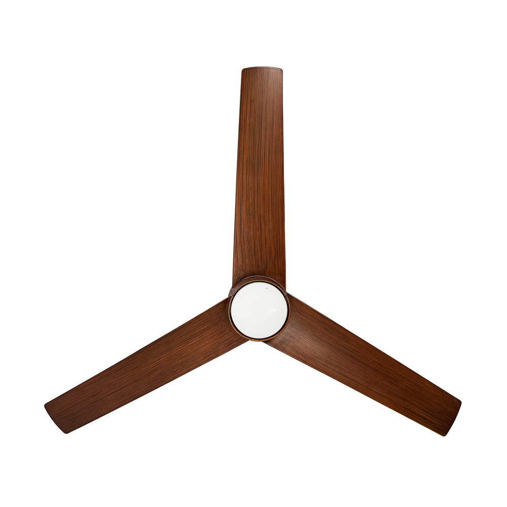 Vevare 52" Ceiling Fan With Light DC Motor Remote Control Walnut-Ceiling Fan-PEROZ Accessories