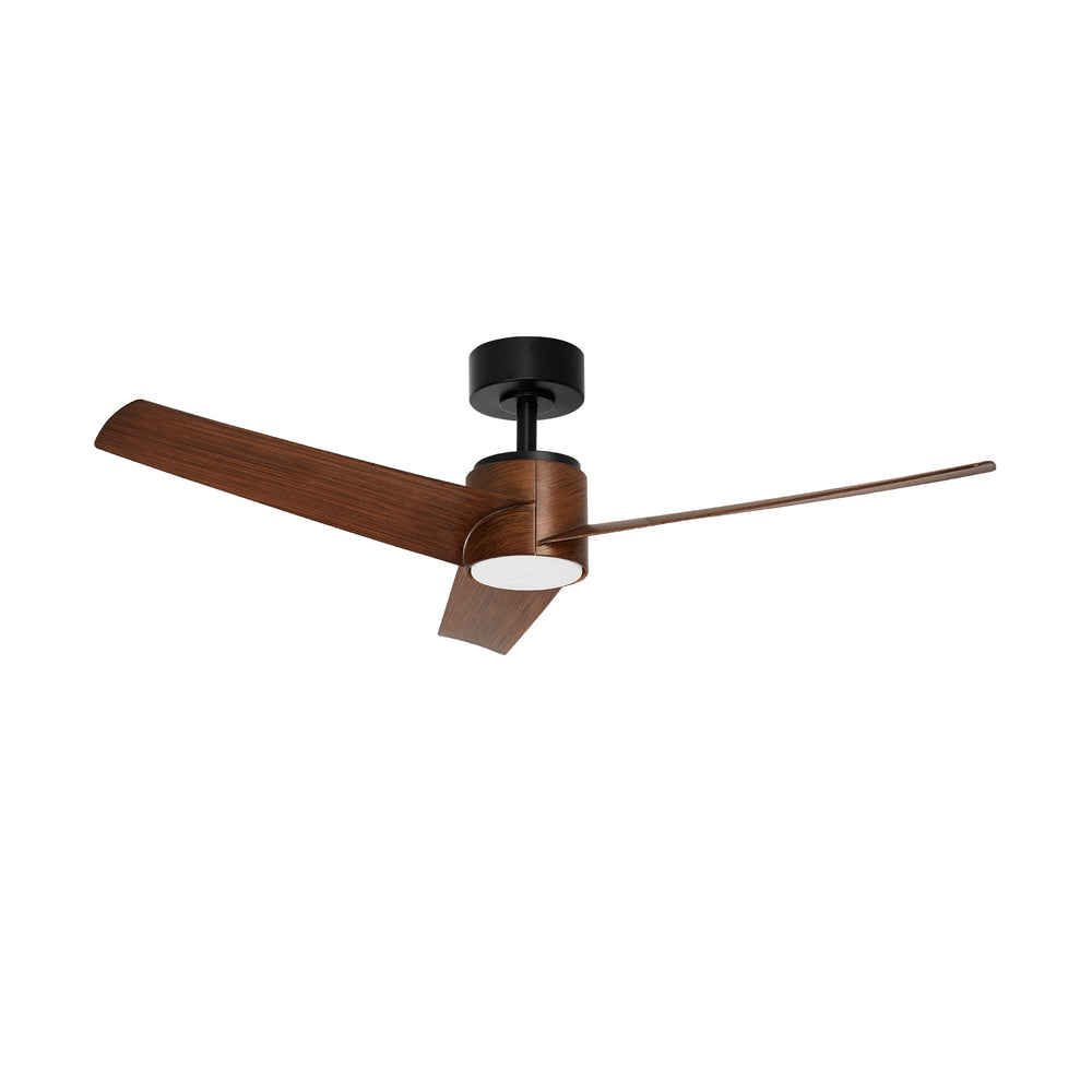 Vevare 52" Ceiling Fan With Light DC Motor Remote Control Walnut-Ceiling Fan-PEROZ Accessories