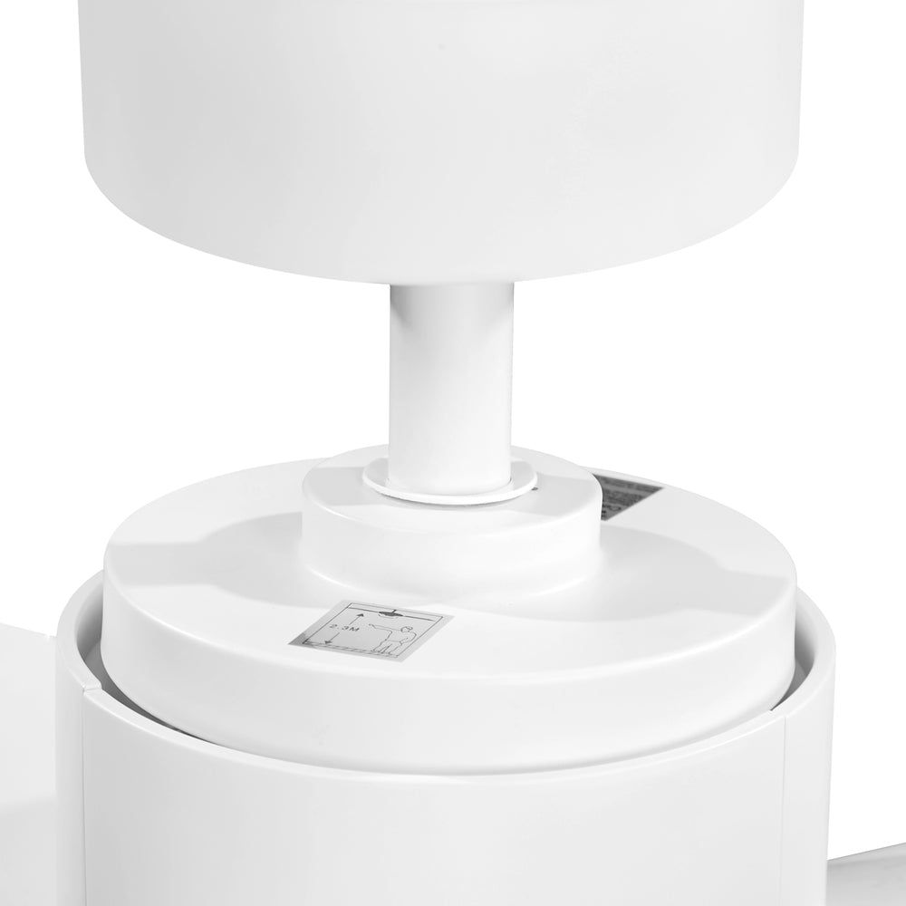 Vevare 52" Ceiling Fan With Light DC Motor Remote Control White-Ceiling Fan-PEROZ Accessories