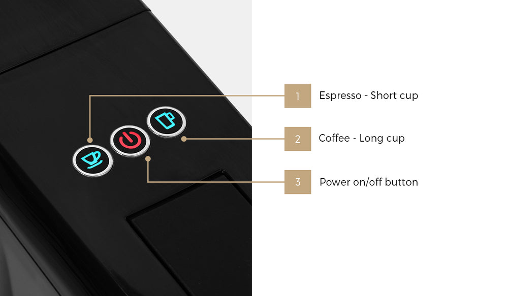 Vevare Capsule Coffee Machine 19 Bars 3-in-1 Nespresso Cafe Maker Black-Capsule Coffee Machine-PEROZ Accessories