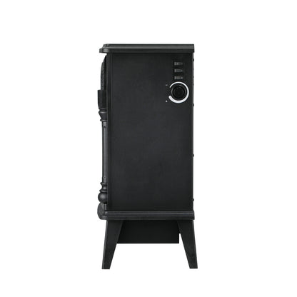 Vevare Electric Fireplace Heater 3D Flame Effect 2000W Freestanding-Electric Fireplace Heaters-PEROZ Accessories