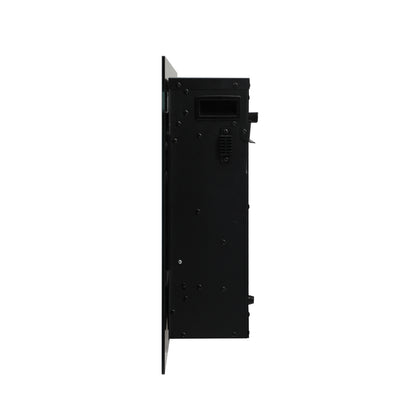 Vevare Electric Fireplace Heater Wall Mounted 3D Flame Effect 2000W-Electric Fireplace Heaters-PEROZ Accessories