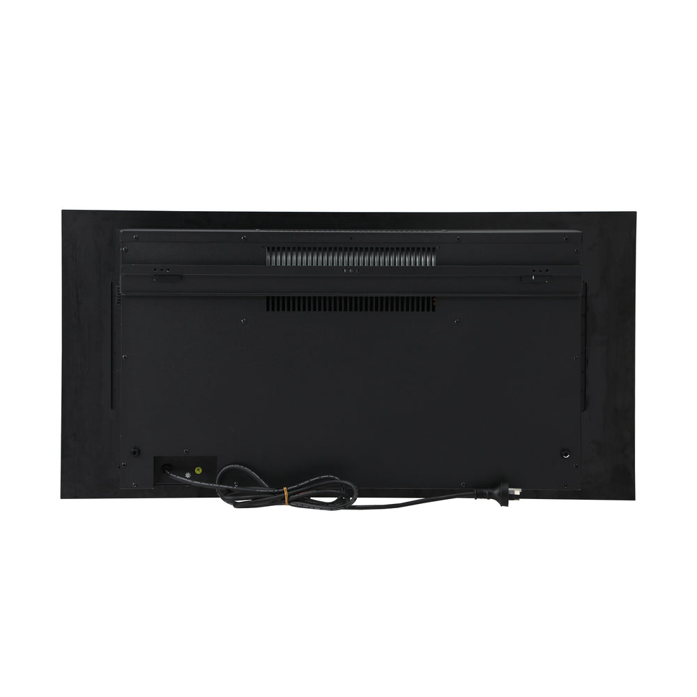 Vevare Electric Fireplace Heater Wall Mounted 3D Flame Effect 2000W-Electric Fireplace Heaters-PEROZ Accessories