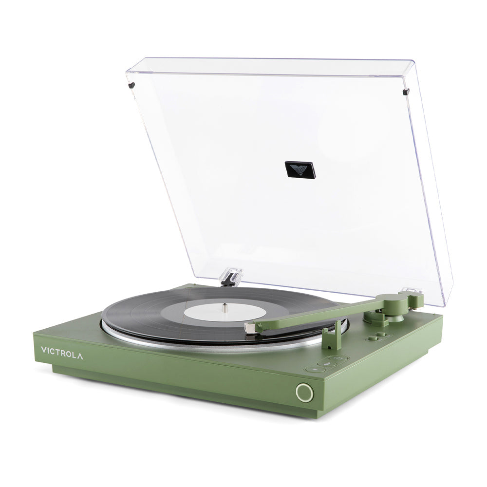 Victrola Automatic Turntable - Green-Audio &amp; Video > Musical Instrument &amp; Accessories > Audio Players &amp; Recorders-PEROZ Accessories