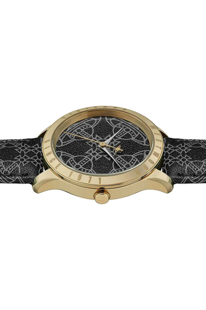 Vivienne Westwood Berkley Black Gold 35mm Black Watch-PEROZ Accessories