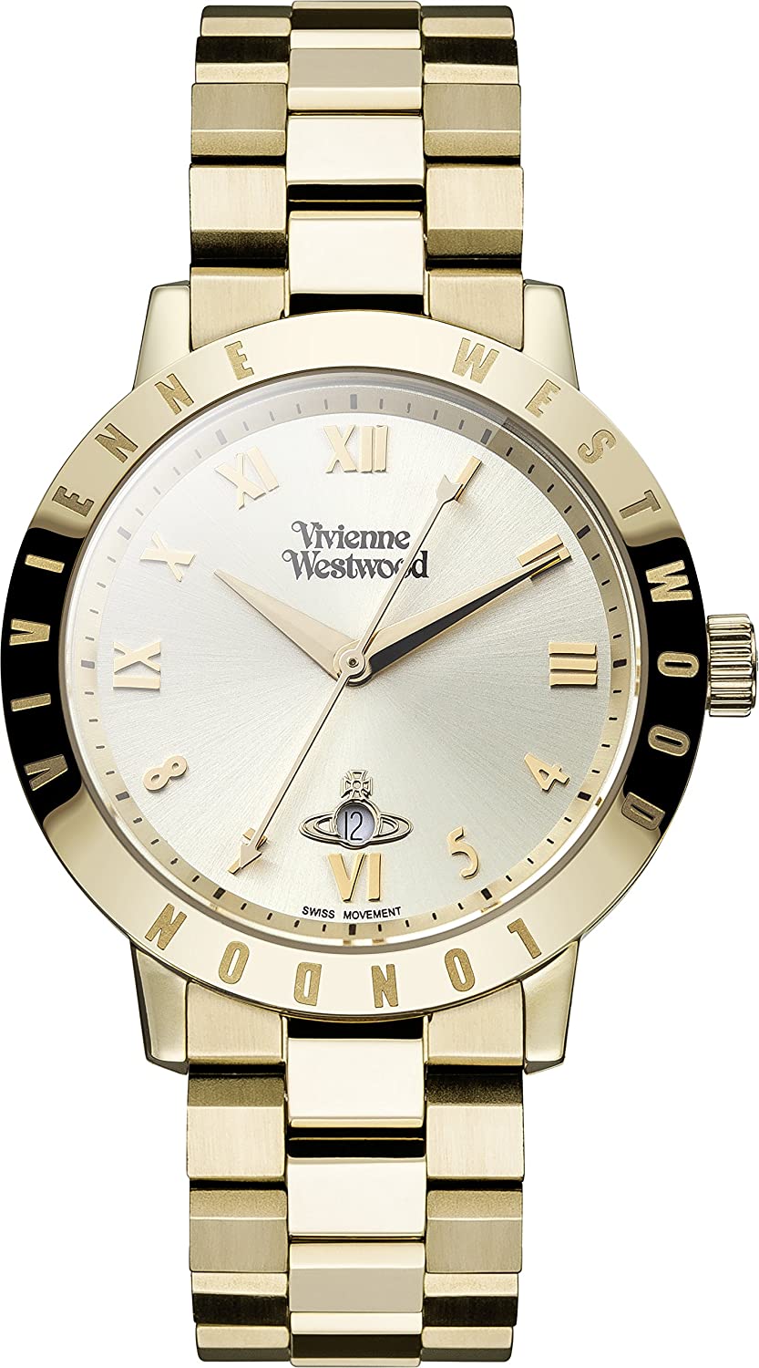 Vivienne Westwood Bloomsbury Watch Gold-PEROZ Accessories