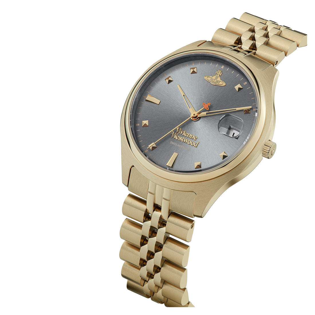 Vivienne Westwood Camberwell Watch Grey Gold-PEROZ Accessories
