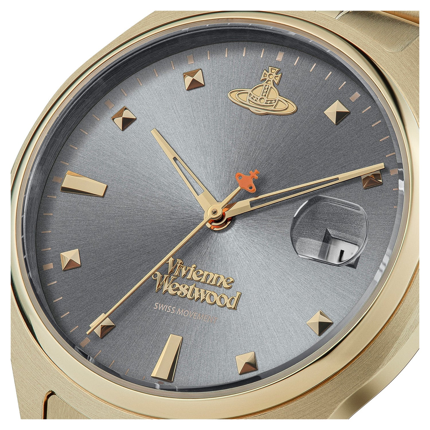 Vivienne Westwood Camberwell Watch Grey Gold-PEROZ Accessories