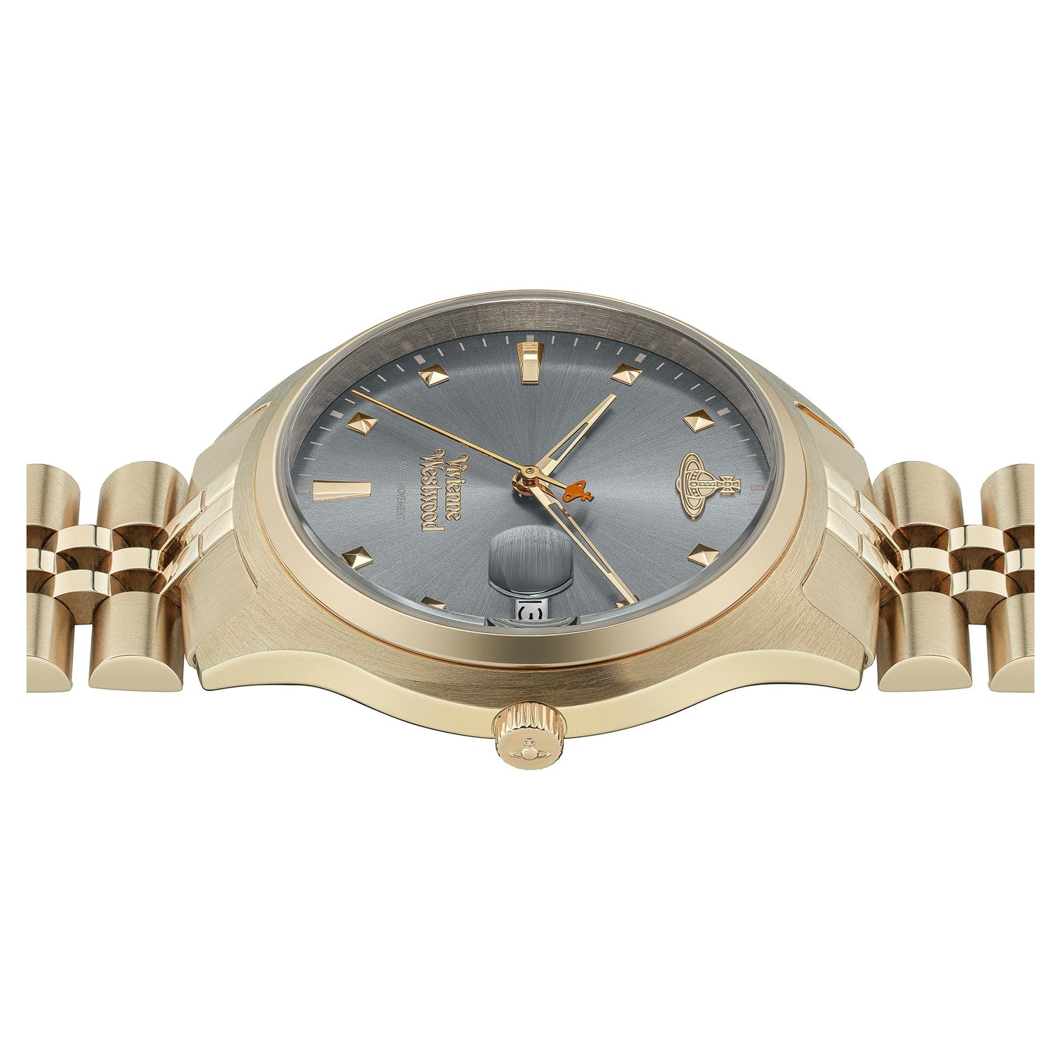 Vivienne Westwood Camberwell Watch Grey Gold-PEROZ Accessories