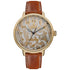 Vivienne Westwood Cavendish Gold 48mm Brown Leather Watch-PEROZ Accessories