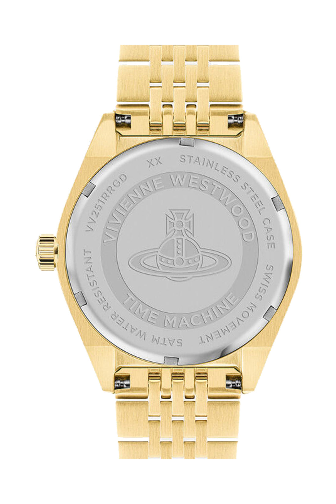 Vivienne Westwood Lady Sydenham 39mm Gold &amp; Pink Watch-PEROZ Accessories