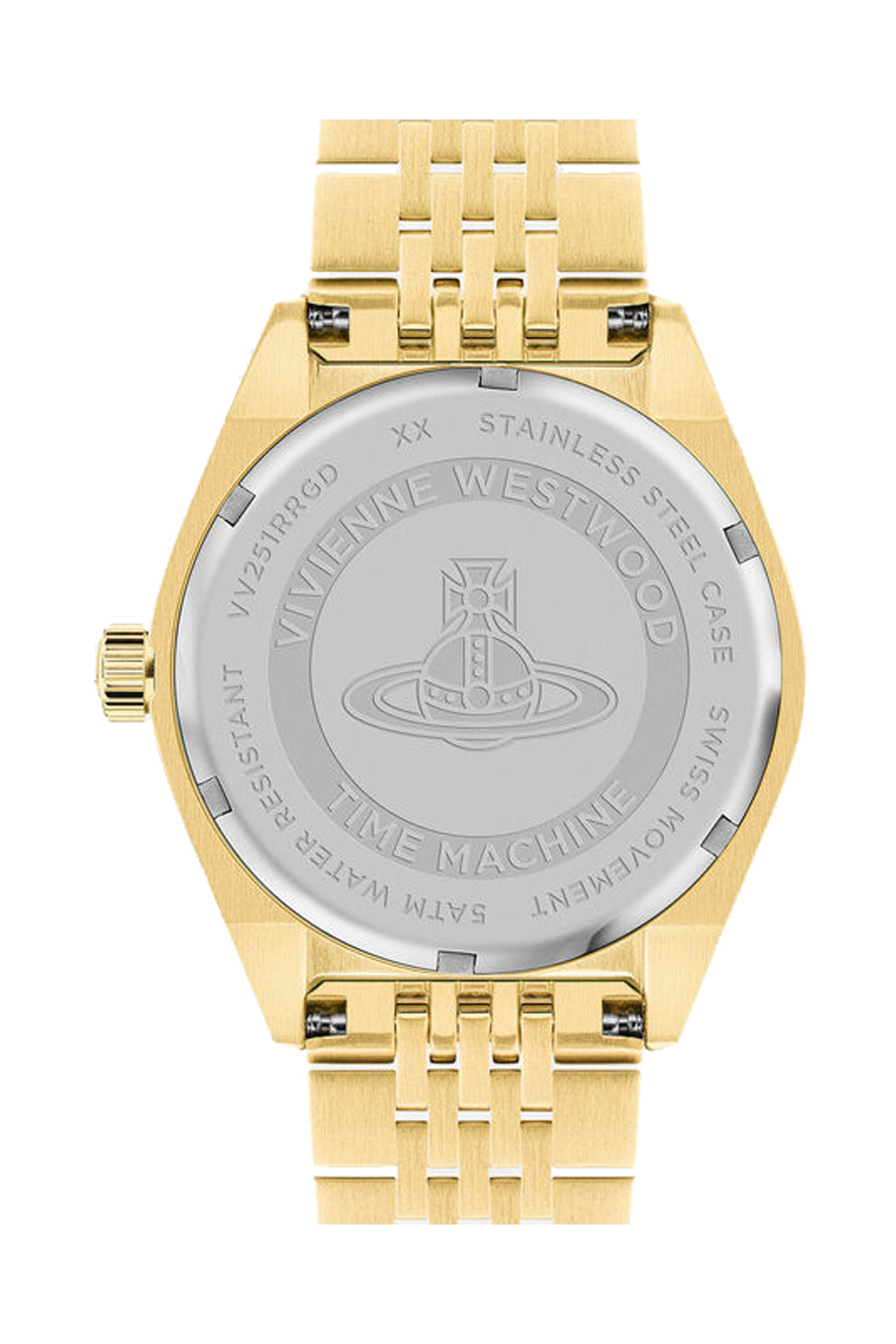 Vivienne Westwood Lady Sydenham 39mm Gold &amp; Pink Watch-PEROZ Accessories