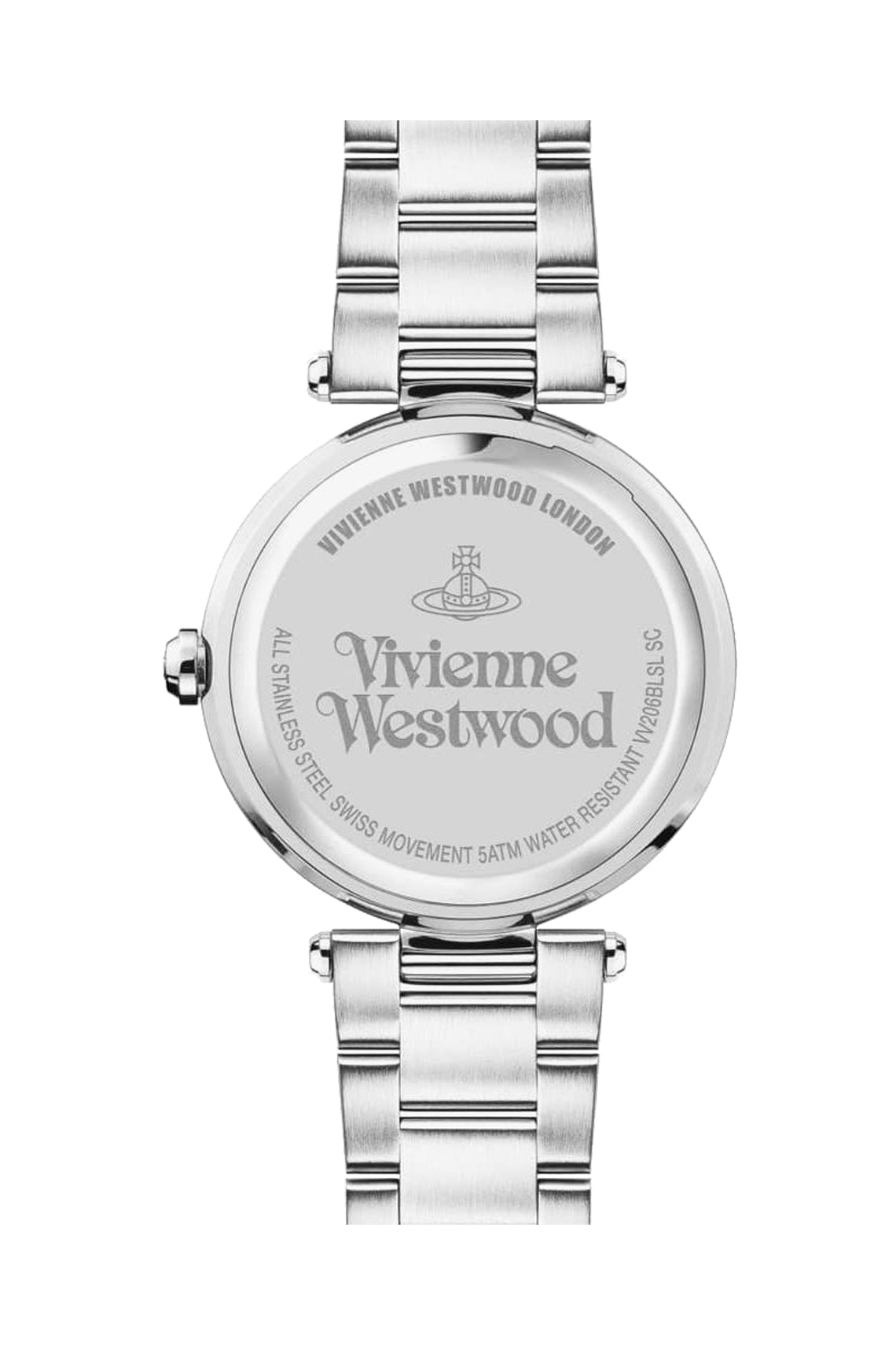 Vivienne Westwood Montague Blue 35mm Silver Watch-PEROZ Accessories