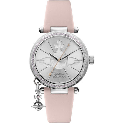 Vivienne Westwood Orb Pastelle Watch Pale Pink Silver-PEROZ Accessories