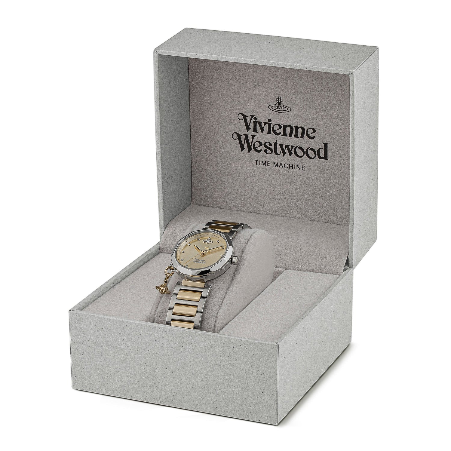 Vivienne Westwood Poplar Watch Two Tone Gold-PEROZ Accessories