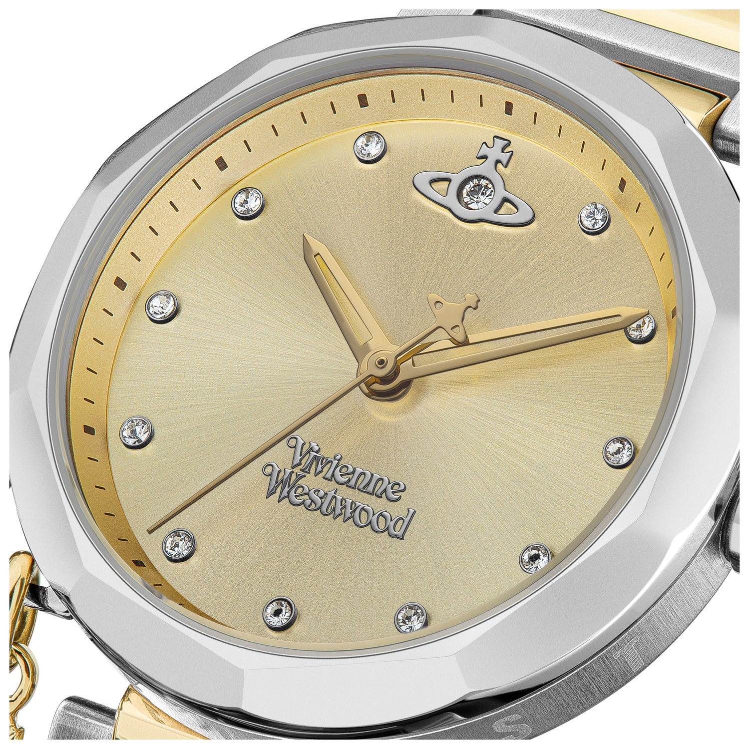 Vivienne Westwood Poplar Watch Two Tone Gold-PEROZ Accessories
