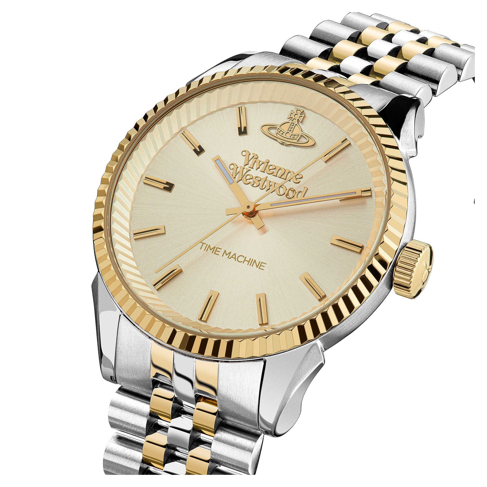 Vivienne Westwood Seymour Homme Watch Gold Dial-PEROZ Accessories