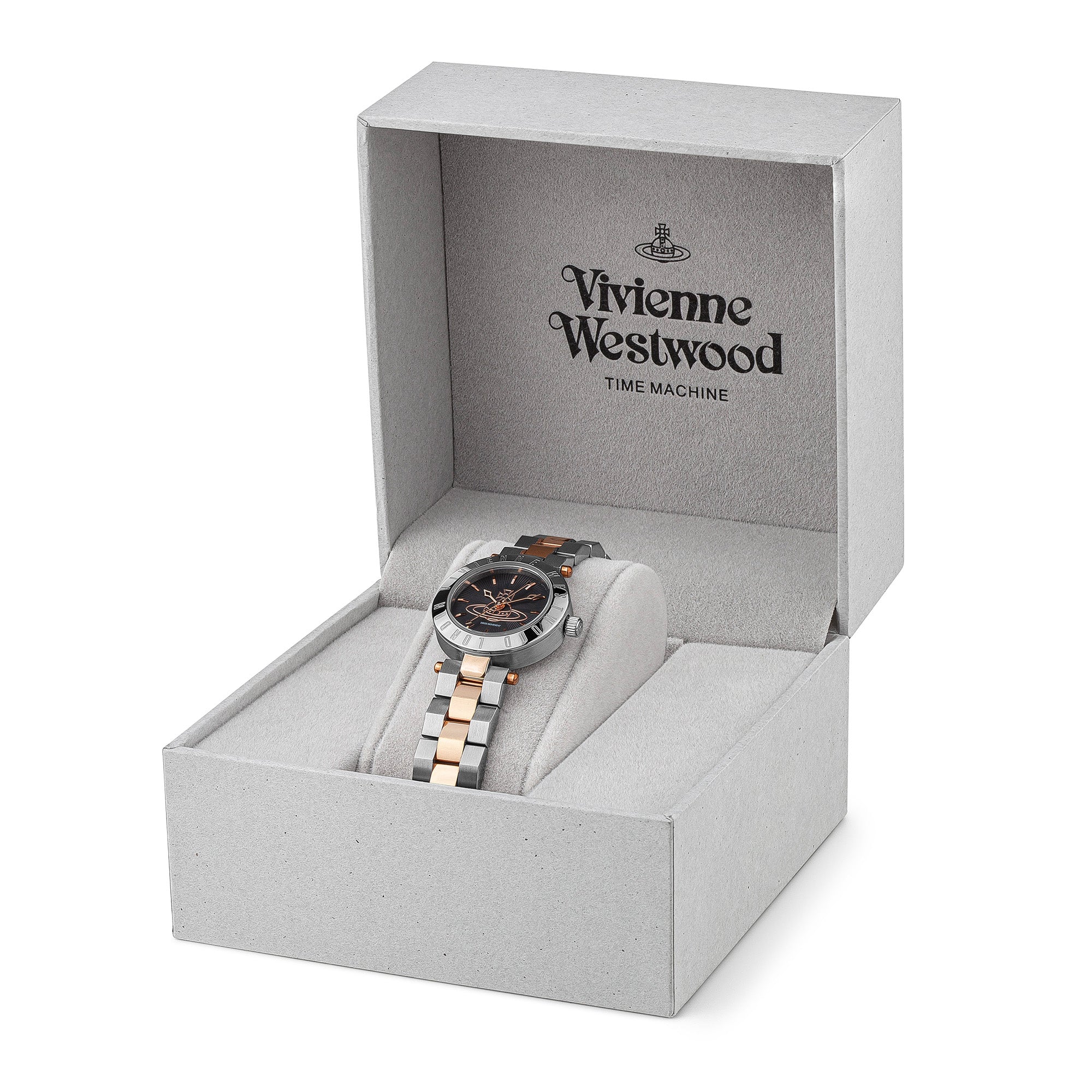 Vivienne Westwood Westbourne Orb Watch Black Dial-PEROZ Accessories
