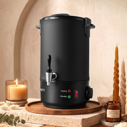 Devanti 6L Wax Melter Candle Making 1520W Melting Pot Furnace Quick Pour Spout Soy Soap-Home &amp; Garden > Decor > Candle Accessories-PEROZ Accessories