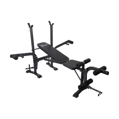 Finex Bench Press Weight Bench 8in1 Multi-Station Fitness Home Gym Equipment-Weight Bench-PEROZ Accessories