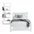 Artiss King Single Bed Frame and Bookshelf-Furniture > Bedroom > Beds & Bed Frames-PEROZ Accessories