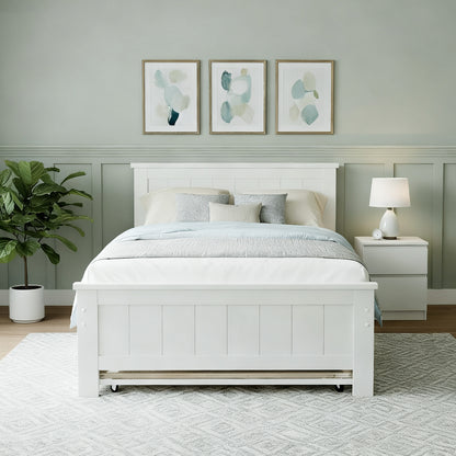 Artiss King Single Bed Frame and Bedside Table-Furniture &gt; Bedroom &gt; Beds &amp; Bed Frames-PEROZ Accessories