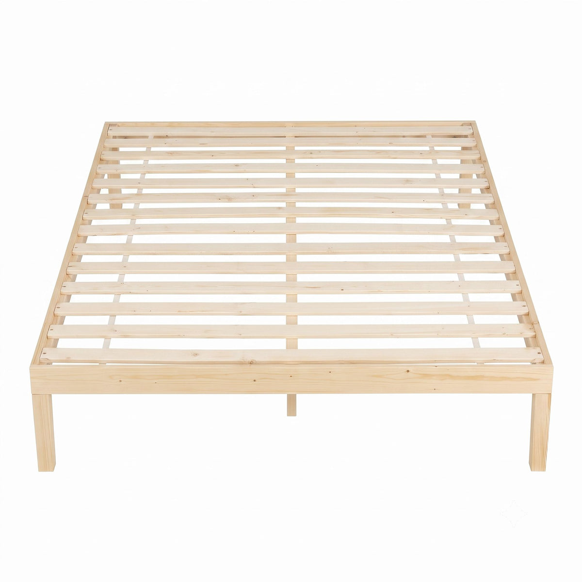 Artiss Bed Frame Queen Size Wooden Base Mattress Platform Timber Pine BRUNO-Furniture > Bedroom-PEROZ Accessories