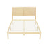 Artiss Bed Frame Queen Size with Rattan Headboard Wooden Bed Base BRUNO-Furniture > Bedroom > Beds & Bed Frames-PEROZ Accessories